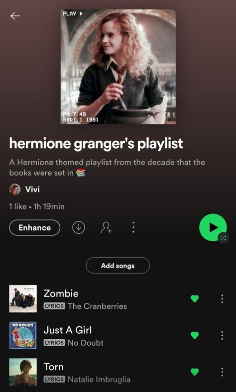 Hermione Granger Playlist, Torn Lyrics, Spotify Ideas, Natalie Imbruglia, Siren Song, Music Playlists, Spotify Playlists, Song List, Music Mood