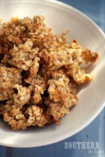 Southern In Law: Recipe: Basic Quinoa Flake Granola Quinoa Flakes Recipes, Granola Clusters Recipe, Quinoa Flakes, Magical Fruit, Nightshade Free Recipes, Flake Recipes, Quinoa Granola, Quinoa Recipes Easy, Beans Beans