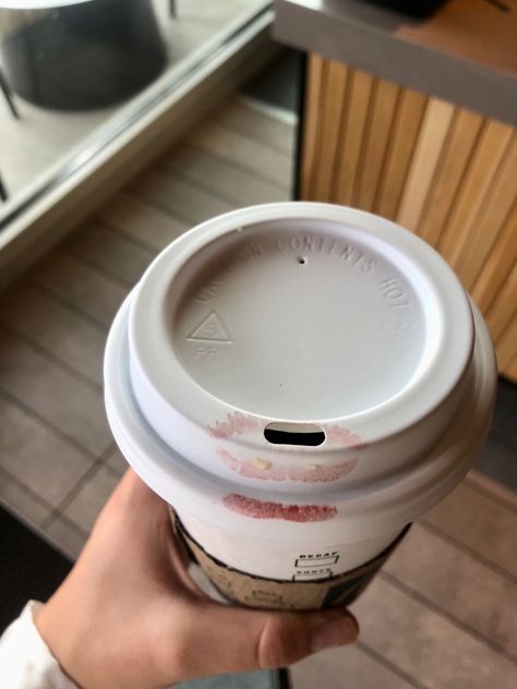 lipstick stains on coffee cup kisses Lipstick Coffee Cup Aesthetic, Coffee Cup Lipstick Stain, Lipstick Stain On Coffee Cup, Lipstick On Coffee Cup Aesthetic, Cup With Lipstick Stain, Lipstick On Coffee Cup, Coffee Lipstick, Coffee Study, Ap Drawing