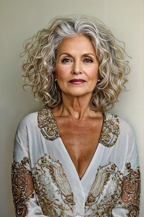 We tend to associate old(er) people with grey hair and while many of them are rocking the wise wizard look, others opt for something a little more... colorful. Hair Extensions Older Women Over 50, Hairstyles For Coarse Hair Over 50, Hair Styles For Over 60 Aging Gracefully, Long Hair 50 Year Old Women, Wigs For Women Over 50, Long Hair Over 60 Aging Gracefully, 60 Year Old Hairstyles, 2024 Haircut, Long Hair Highlights