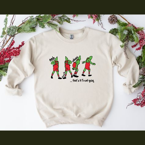 Grinch What Do I wear Sweatshirt! Shopify Products, What Do I Wear, Grinch, Sweatshirts, How To Wear