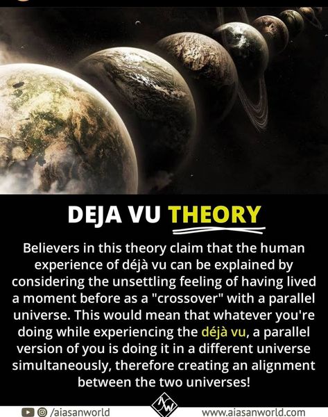 Deja Vu Theories, Physics Facts, Science Facts Mind Blown, Quantum Physics Spirituality, Cho Ku Rei, Astronomy Facts, Astronomy Science, Interesting Science Facts, True Interesting Facts