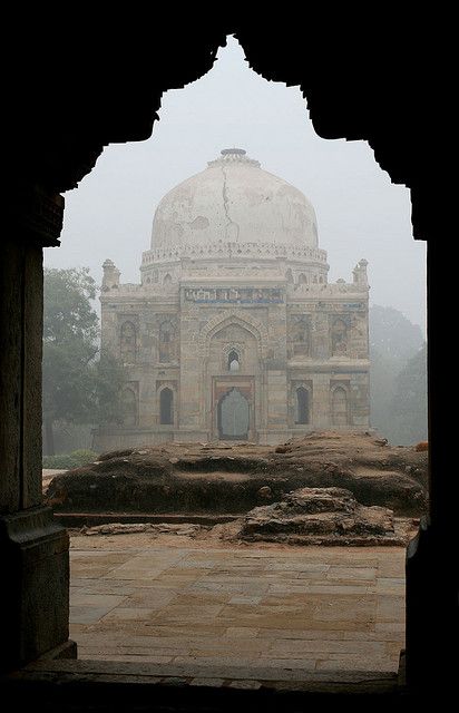 Tomb, Lodi Gardens | by Carol Mitchell Lodi Garden, Small Tank, Islamic Architecture, Incredible India, 15th Century, Art And Architecture, Islamic Art, All Art, Taj Mahal