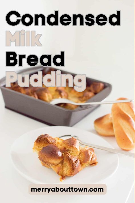 If you’re looking for a way to use up your day-old bread, then bread pudding is one of the best solutions! This Condensed Milk Bread Pudding is rich in flavor and requires only a few ingredients. Bread Pudding With Condensed Milk, Condensed Milk Bread Pudding, Pudding With Condensed Milk, Bread Pudding Recipes, Condensed Milk Bread, Best Bread Pudding Recipe, Condensed Milk Recipes, Make Bread, Freezer Containers