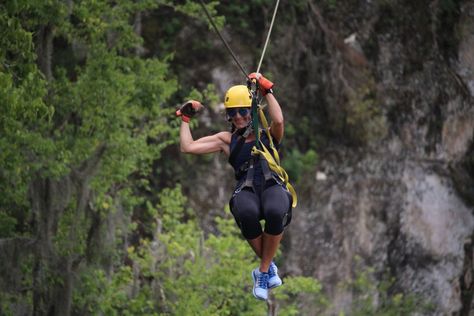 Zip Lining in Ocala Zip Lining Outfit Summer, Zip Lining Outfit, Ziplining Outfit, Diy Zipline, Teenage Bucket Lists, Bucket List Quotes, Bucket List Life, Zip Lining, Base Jumping