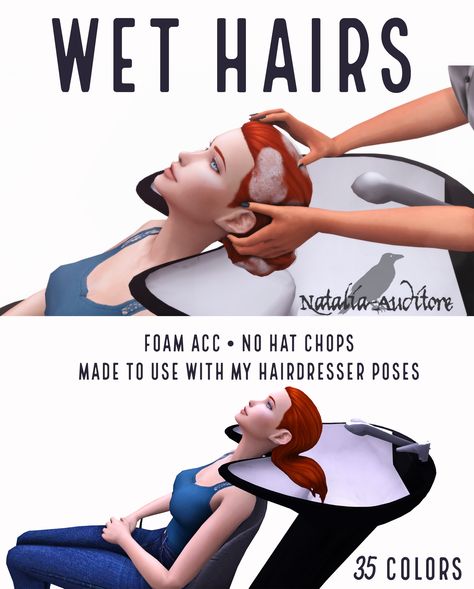 Sims 4 Wet Hair Cc, Sims 4 Nike Shoes, Sims 4 Wet Hair, Sims 4 Hair Salon, Maxis Match Hair, Sims4 Poses, Disney Princess Challenge, Sims Poses, Ts4 Poses