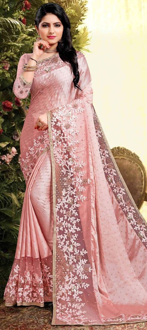 Tissue Fabric, Moti Work, Traditional Saree, Indian Sarees Online, Wedding Saree Indian, Dress Indian, Trendy Sarees, Blouse Price, Stylish Sarees