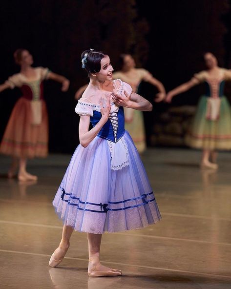 Maria Khoreva, Petrushka Ballet, Coppelia Ballet Costumes, Giselle Ballet Costume, Giselle Ballet, Blue Ballet Costume, Giselle Ballet Willis, Ballet Wallpaper, Famous Ballets