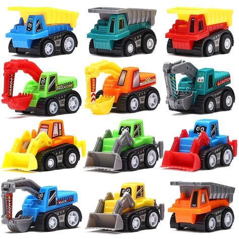 Construction City, Birthday Games For Kids, Trash Party, Construction Engineering, Boy Party Favors, 5 Birthday, Mini Truck, Truck Birthday, Classroom Rewards