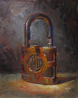 Objects Art Gcse, Lock Art Gcse, Gcse Lock, Aged Objects, Lock Gcse, Raymond Logan, Rusty Objects, Lock Painting, Lock Drawing