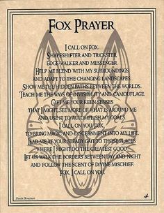 Visit the post for more. Animal Prayers, Birth Animal, Totem Animals, Animal Spirit Guide, Poster Animal, Art Fox, Animal Spirit Guides, Guided Art, Fox Spirit