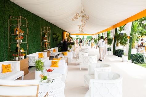 Tenting, seating, lighting. Vueve Champagne, Croquet Party, Liberty State Park, Veuve Clicquot Polo Classic, Veuve Clicquot Champagne, Popular Food, Los Angeles Design, Champagne Bar, April Wedding