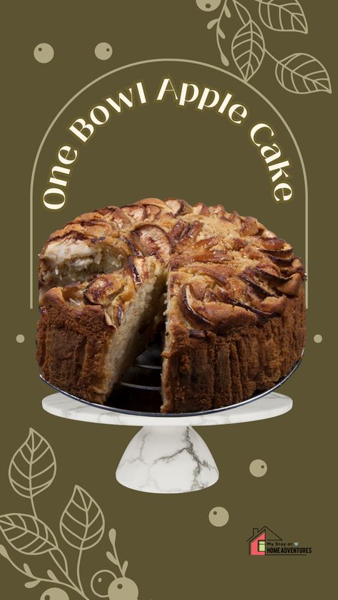 Easy to make one bowl apple cake made with pantry ingredients you already have and fresh apples. One Bowl Apple Cake Recipe, One Bowl Apple Cake, Moist Apple Cake, Apple Cake Recipe, Pantry Ingredients, Apple Varieties, Apple Cake Recipes, Pan Sizes, Fresh Apples