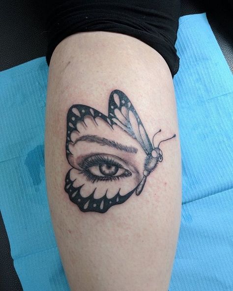 Butterfly Tattoo With Eyes, Butterfly With Eyes Tattoo, Tattoo With Eyes, Butterfly Eye Tattoo, Butterfly With Eyes, Eye Tattoo Meaning, Rose And Butterfly Tattoo, Butterfly Hand Tattoo, Unique Butterfly Tattoos