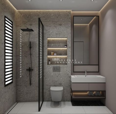 #washrooms #architecture #washroomdecor #bathroomdecor #architects #art #venesta #commercialwashrooms تصميم دورة مياه, Toilet And Bathroom Design, Bathroom Interior Design Modern, Small Bathroom Interior, Bathroom Design Layout, Best Bathroom Designs, Bathroom Inspiration Modern, Washroom Design, Bathroom Redesign