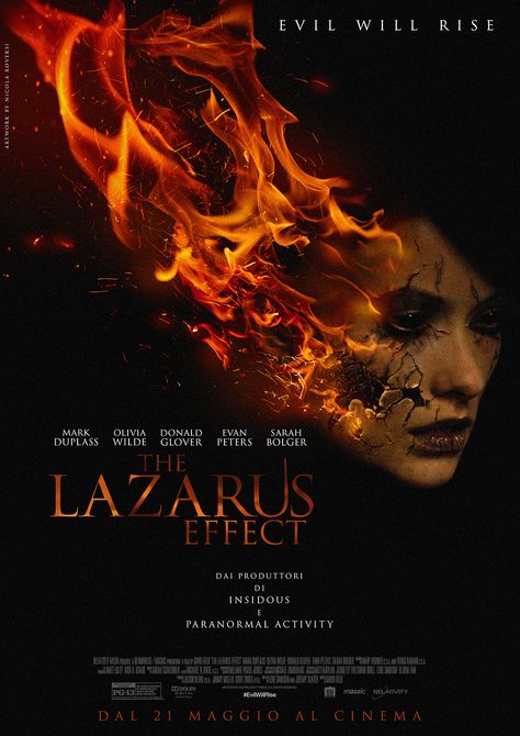 The Lazarus Effect The Lazarus Effect, Scary Shows, Italian Movie Posters, Movie Studios, Information Poster, Donald Glover, Download Poster, Paranormal Activity, Classic Horror Movies