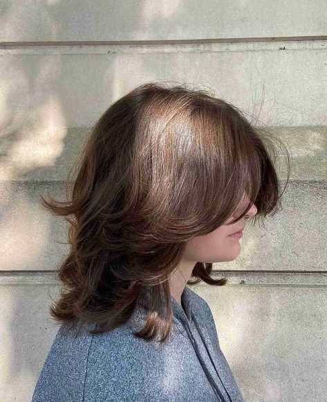 Haircut For Low Volume Hair Women, Medium Layers, Medium Short Haircuts, Thick Wavy Hair, Medium Layered Haircuts, Medium Layered Hair, Medium Layered, Hair Inspiration Short, Medium Short Hair