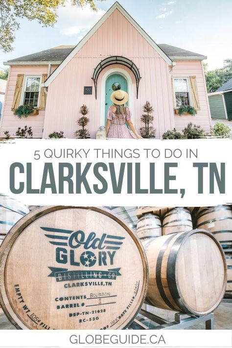 Travel Tennessee, Research Plan, Clarksville Tennessee, Tennessee Travel, Clarksville Tn, Beautiful Travel Destinations, Travel Budget, Pink Houses, Romantic Getaway