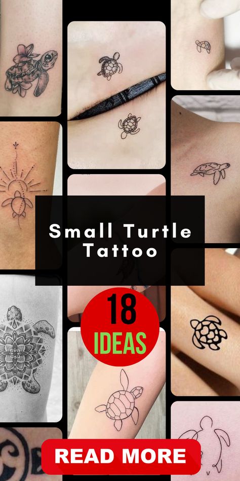 Immerse yourself in the world of small turtle tattoo designs, where simplicity and elegance intertwine seamlessly. Our carefully curated collection features options suitable for both men and women, especially when placed on the ankle. Explore the beauty of simple ankle tattoos that pay tribute to these remarkable creatures, and choose designs that capture the essence of resilience and grace with sophistication and charm. Cute Turtle Tattoos For Women, Small Sea Turtle Tattoos For Women, Small Turtle Tattoos For Women, Cute Turtle Tattoo, Simple Ankle Tattoos, Turtle Tattoo Ideas, Small Turtle Tattoo, Turtle Outline, Tortoise Tattoo