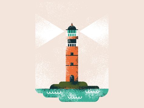 Lighthouse Illustration, Easter Graphics, Lighthouse Art, Visual Communication, Motion Design, Lighthouse, Global Community, Creative Professional, Graphic Design