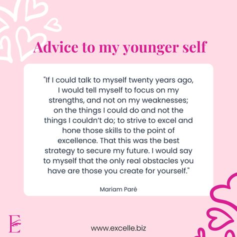 Advice For Younger Self, Advice To Younger Self, Dear Younger Self, To My Younger Self, Younger Self, Mental Health Disorders, Journal Writing Prompts, Focus On Me, Self Care Activities