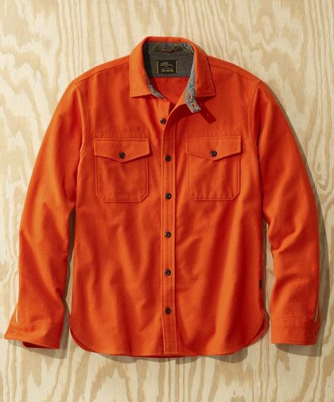 L.L.Bean x Todd Snyder Chamois Shirt in Dark Terracotta Dark Terracotta, Chamois Shirt, Todd Snyder, New York Mens, Wool Shirt, Tailored Suits, Ll Bean, L L Bean, Flannel Shirt