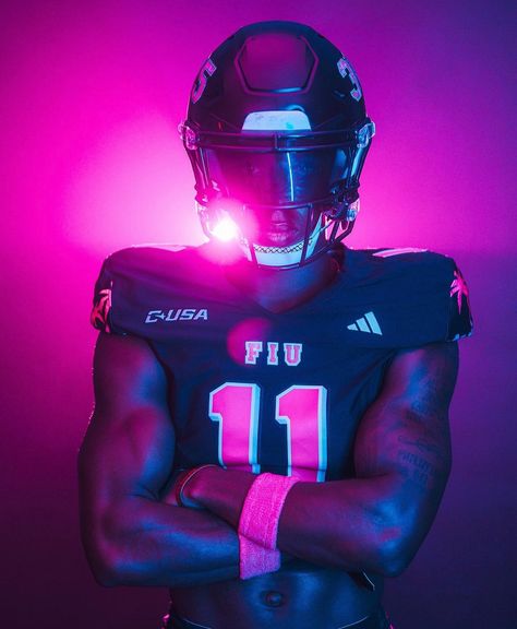 Tcu Football, Football Plays, Football Drip, Football Poses, Florida International University, International University, Fresh Perspective, Football Uniforms, Miami Vice