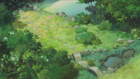 Anime Scenery HD Wallpapers and Backgrounds Konoha Naruto, The Garden Of Words, Secret World Of Arrietty, Forest Background, The Secret World, Japan Aesthetic, Forest Wallpaper, Anime Scenery Wallpaper, Computer Wallpaper