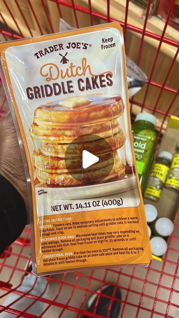 SHAWN | NJ + Philly Foodie on Instagram: "Go to Trader Joe’s ASAP and buy The Dutch Griddle Cakes. Theyre good as hell. Honestly some of the best pancakes that I’ve tried in a while. Dead Ass! 🔥🥞 @traderjoes #traderjoes #dutchgriddlecakes #mcgriddle" Dutch Griddle Cakes, Pancake Bread Trader Joes, Trader Joe’s Pancake Bread Recipe, Chicken Mcgriddle, Breakfast From Trader Joe’s, Trader Joe’s Rice Cakes Recipe, Trader Joe’s Air Fryer, Dutch Pancakes, Griddle Cakes