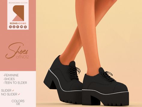 Black School Shoes, Alt Shoes, Mod Hair, Cc Shoes, Feminine Shoes, Love You Babe, Sims 4 Cc Shoes, Free Shoes, Sims 4 Body Mods