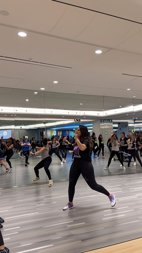 Dance Class Energy: Enthusiastic participants engage in a lively dance class at a modern studio with mirrored walls. #dance #fitness #studio #group #exercise #aiart #aiphoto #stockcake ⬇️ Download and 📝 Prompt 👉 https://ayr.app/l/uw5s Mirrored Walls, Group Exercise, Graduation Picture, Graduation Picture Poses, Dance School, Dance Fitness, Music For You, Junior Year, Fitness Studio