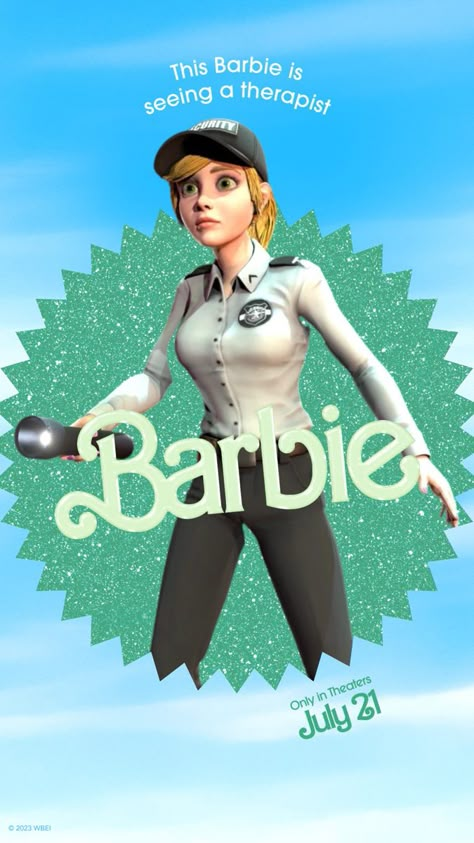 Question, what is she gonna be up to in the DLC? Like they’re not just gonna send her off right? Fnaf Barbie, Vanessa Fnaf Movie, Barbie Movie Poster, Security Breach Dlc, Vanessa Fnaf, Barbie Poster, Security Breach Ruin, Fnaf Crafts, Fnaf Meme