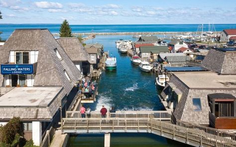 15 Ways to Explore Historic Fishtown in Leland, Michigan Traverse City Restaurants, Frankfort Michigan, Leland Michigan, Charlevoix Michigan, Manistee Michigan, Petoskey Michigan, Mackinac Island Michigan, Upper Peninsula Michigan, Lakeside Resort