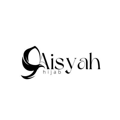 Logo Kotak Selendang, Logo Selendang, Logo Design Hijab Fashion, Hijab Logo Design Branding, Logo Tudung, Logo Brand Tudung, Arabian Hijab, Naelofar Hijab Logo, Logo For Abaya Brand