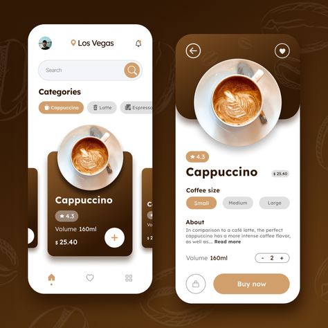 Cafe App Design, Coffee App Design, Coffee Web Design, Affinity Photo Tutorial, Desain Ux, Restaurant App, Unique Website Design, Design Sites, Web Design Portfolio