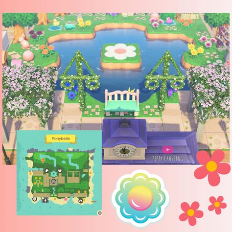 I finally decided what to do with the area behind resident services on Ponybelle…a cute flower pond between my shops! I love how it looks on the map. 💕🌸 💦 Have you done a themed pond on your acnh island? New Pond Ideas video posted on my YT channel with some amazing designs to get you started! Thanks to these creators for their inspo! @arden_crossing @swagfroggychairs @kreativekaitsy @acnhwithsky @peachesandcrossing @tema_stoned ACNH Partners: @crizzy.crossings @joy_ful_isle @swagfroggych... Acnh Flower Pond, Resident Services, Pond Ideas, Acnh Ideas, Yt Channel, Cute Flower, The Map, Animal Crossing, I Shop