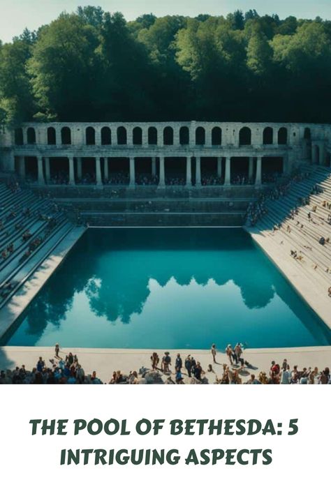 Discover the Pool of Bethesda’s unique history, from its ancient healing waters to its impressive architectural marvels and profound biblical significance. Pool Of Bethesda, Ancient Healing, Healing Waters, Beacon Of Hope, Ancient Mysteries, Place Of Worship, Resort Spa, The Pool, Worship