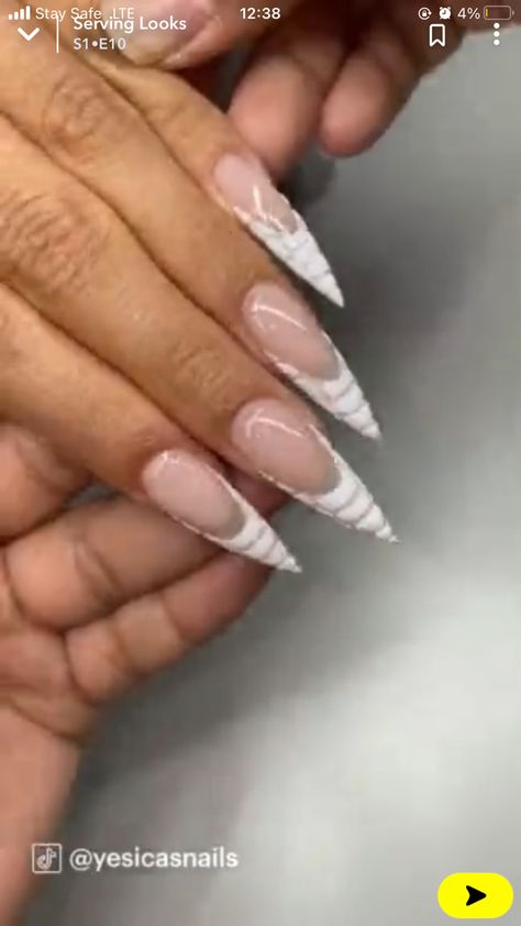 Snake Skin Nails, Animal Print Nails, Tip Nails, Long Square Acrylic Nails, White Tip, Acrylic Nails Coffin, Square Acrylic Nails, Fire Nails, Funky Nails