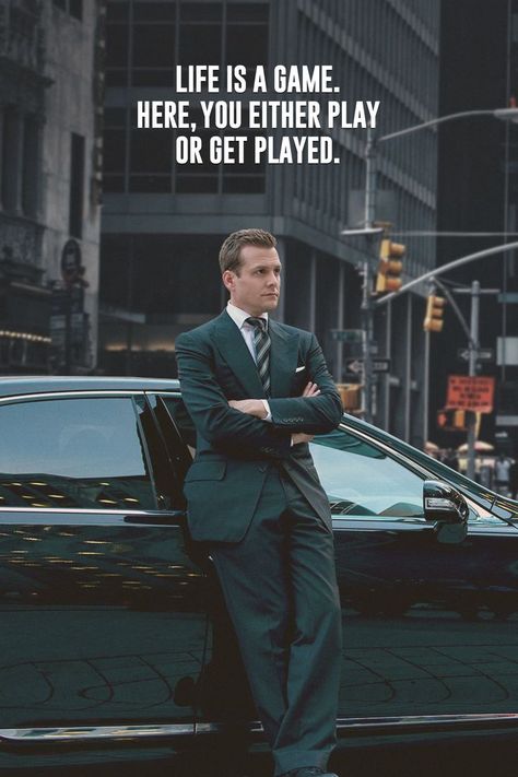 Specter Suits, Suits Quotes, Harvey Specter Suits, Suits Harvey, Harvey Specter Quotes, Life Is A Game, Millionaire Mindset Quotes, A Man In A Suit, Man In A Suit