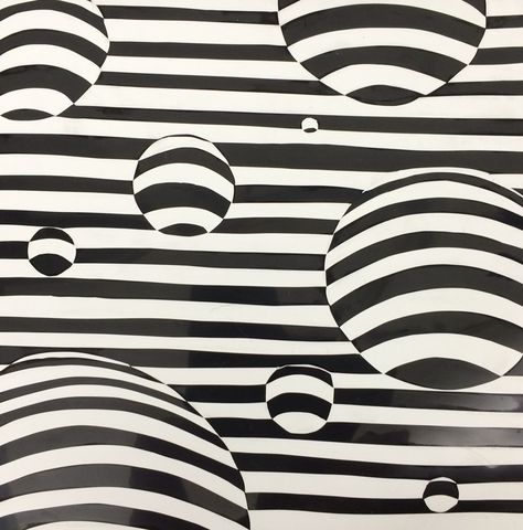 Op Art Op Art Middle School, Simple Illusion Art, Op Art Illusion, Opart Illusion Drawing, Op Art Tutorial, Optic Illusion Drawing, Simple Optical Illusions To Draw, Optic Illusion Art, Optical Art Drawing Easy