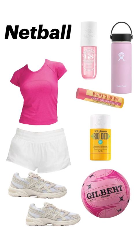 #outfitinspo #netball Netball Outfit, Netball Skills, Netball Aesthetic, Netball Outfits, Netball Pictures, Netball Kit, Netball Games, Netball Dresses, Aesthetic Sports