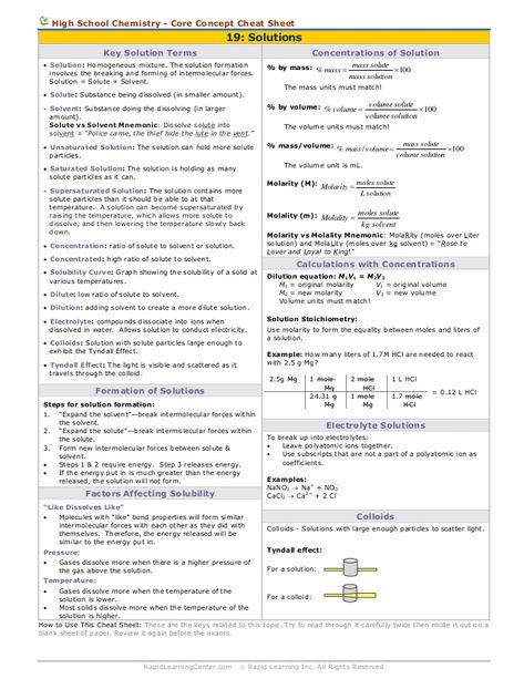 Solutions cheat sheet General Chemistry Notes, Chemistry Cheat Sheet, Physical Science High School, Notes College, Chemistry Help, Chemistry Activities, Organic Chemistry Study, General Chemistry, Chemistry Study Guide