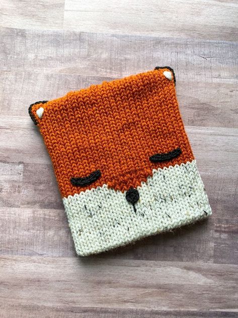 Knit Fox Hat, Knitting Machine Fox Hat, 22 Pin Knitting Machine Patterns Free, Addi Knitting Machine Patterns, Circular Knitting Machine Patterns Free, Addi Kingsize, Addi Patterns, Fox Hat Pattern, Loom Knitting Patterns Free