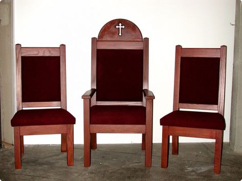 Before 003 Church Chairs, Church Building Design, Altar Design, Wood Chair Design, Front Door Design Wood, Church Furniture, Wooden Sofa Designs, Interior Design Sketch, Church Pew