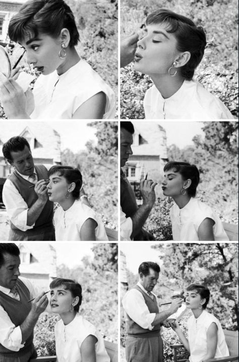 Audrey Hepburn Short Hair, Audrey Hepburn Pixie, Audrey Hepburn Hair, Sabrina 1954, Aubrey Hepburn, Sherilyn Fenn, Persian People, Audrey Hepburn Photos, Audrey Hepburn Style