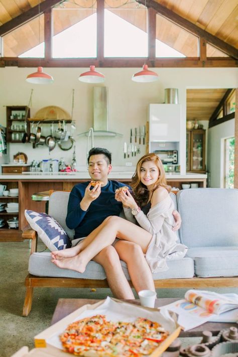 Cozy Indoor Prenup Shoot at Antipolo Beehouse | The Top Knotters Prenup Ideas Outfits, Prenup Shoot Ideas, Indoor Prenup Shoot, Prenup Ideas Philippines, Prenup Theme, Pre Nup Photoshoot, Prenup Outfit, Prenup Photos Ideas, Prenuptial Photoshoot