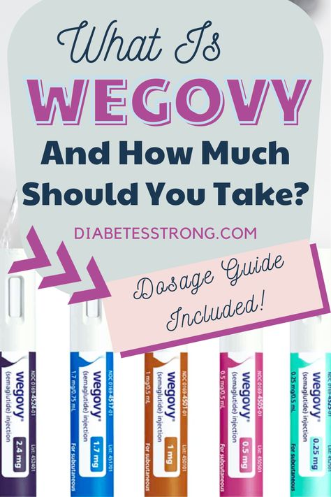 What is Wegovy and how much should you take? This post covers everything you need to know and includes a dosage guide to help as well. Figuring out how much Wegovy to take can take time. It should always be a decision made with your doctor or medical care team. Semaglutide Dosage Chart, Wegovy Tips, Blood Sugar Management, Thyroid Health, You Loose, Best Supplements, Health And Fitness Tips, Medical Care, Take Time