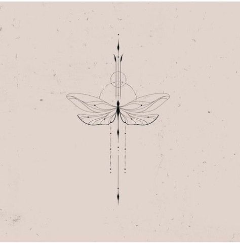 Pola Tato, Dragonfly Tattoo Design, Muster Tattoos, Spine Tattoos For Women, Small Hand Tattoos, Dragonfly Tattoo, Discreet Tattoos, Dainty Tattoos, Spine Tattoos