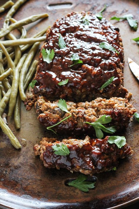 Vegan Ground Beef Recipes, Lentil Loaf Vegan, Lentil Loaf Recipe, Vegan Lentil Loaf, Vegan Bbq Sauce, Vegan Loaf, Vegan Meat Recipe, Lentils Vegan, Vegan Ground Beef