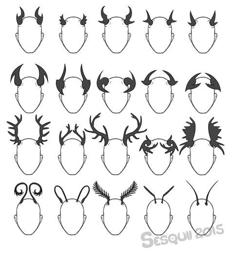 Horns Drawing References, Learn To Draw People, Body Ideas, Community Photos, Draw People, Number Book, Siluete Umane, Idee Cosplay, Concept Art Drawing